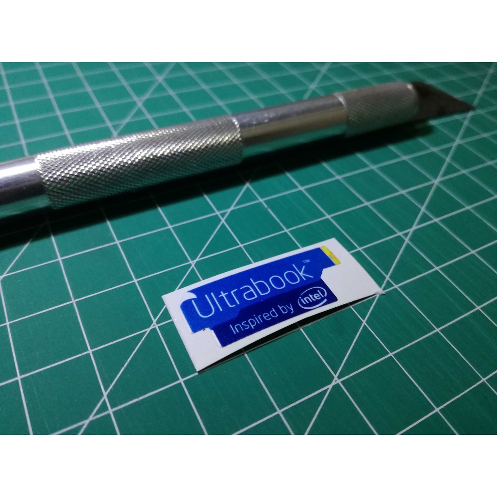 Stiker Ultrabook Blue