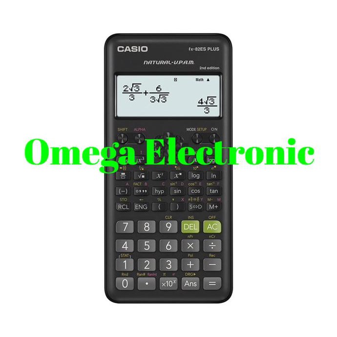 

ITERBARUl Casio FX 82 ES PLUS - Calculator Scientific Kalkulator Kuliah Sekolah IBDLl