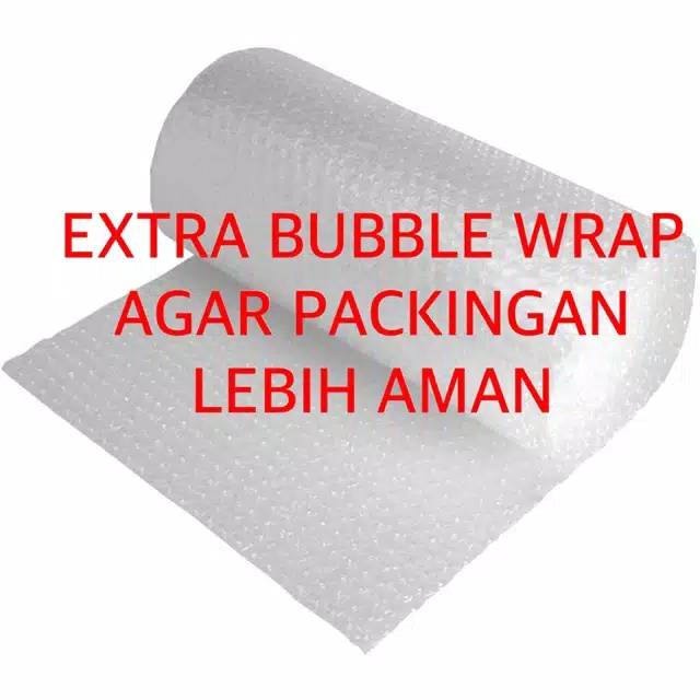 

EXTRA BUBBLE WRAP AGAR PACKING LEBIH AMAN