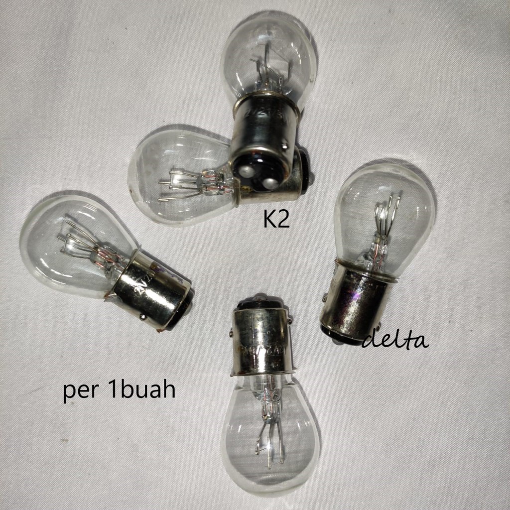 Bohlamp K2 dan K1 besar 12V dan 24V per 1buah