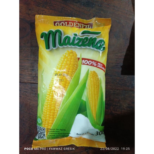 Tepung Maizena 300gr Goldenfil / Maizena 300 gram Pati Tepung Jagung