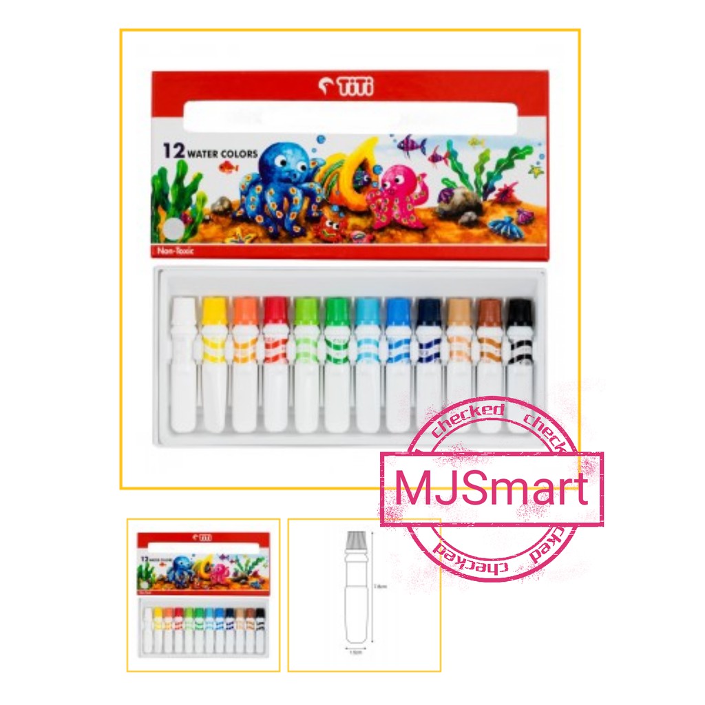 

CAT AIR / WATER COLORS JOYKO / WC-6ml-12 / 12 WARNA