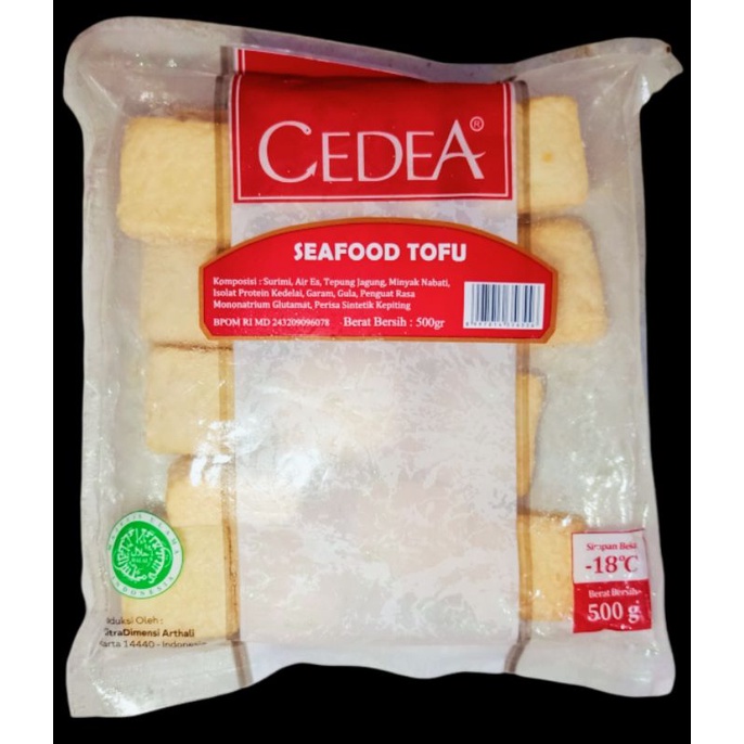 

CEDEA SEAFOOD TOFU 500GR