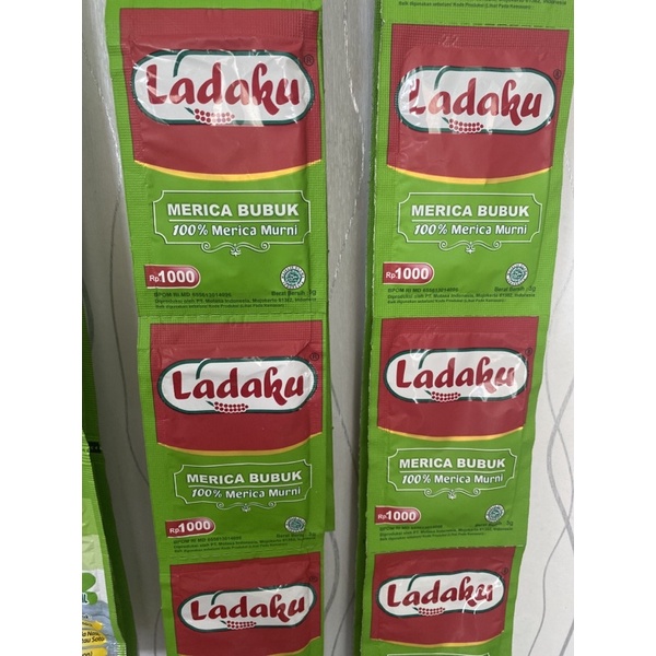 

Ladaku Merica Bubuk 3 gr isi 10 pcs