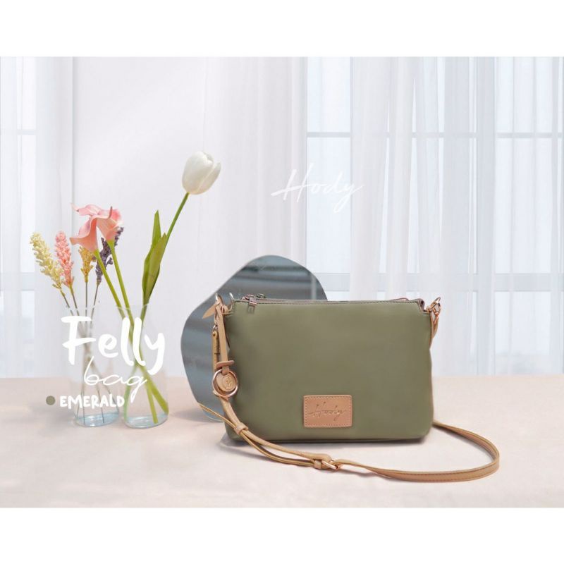 Felly bag by hodybag / Sling wanita terlaris / Sling bag murah / tas selempang wanita