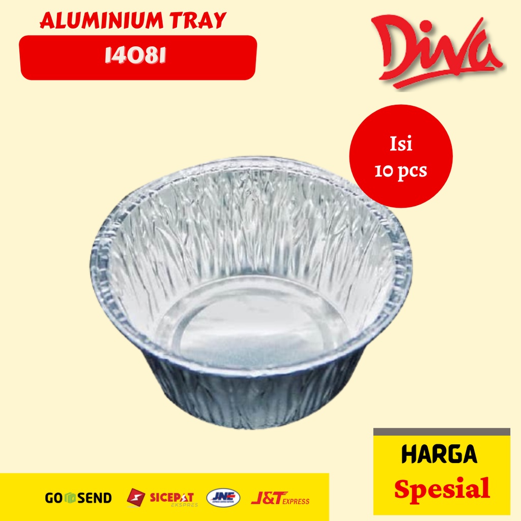 [10pcs] Alu Tray 14081 / Aluminium Tray 14081