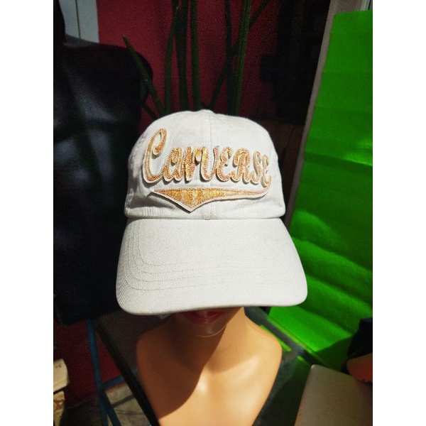 topi pria wanita branded original  converse second tulisan  timbul tag converse