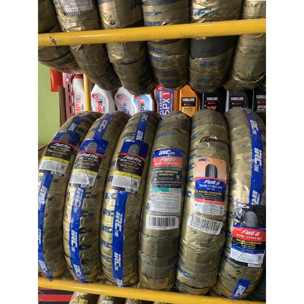 ban balap IRC FASTI PRO 1,2,3 ban balap soft compound matic bebek
