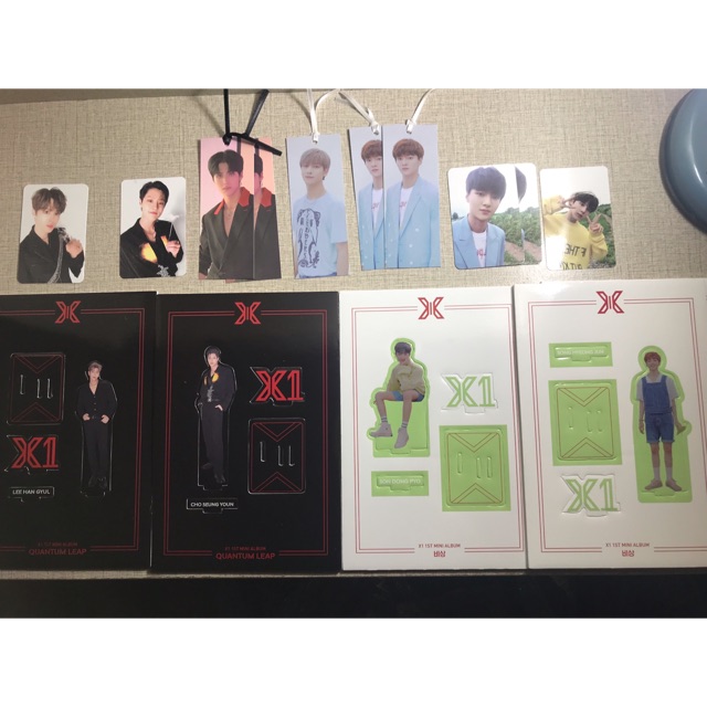 X1 Quantum Leap Bisang ver album seungyoun wooseok hangyul junho dongpyo hyungjun photocard ready