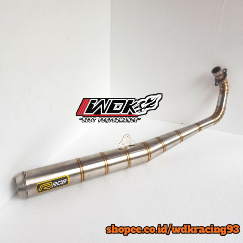 knalpot rx king rx spesial standar racing stenlis RCB