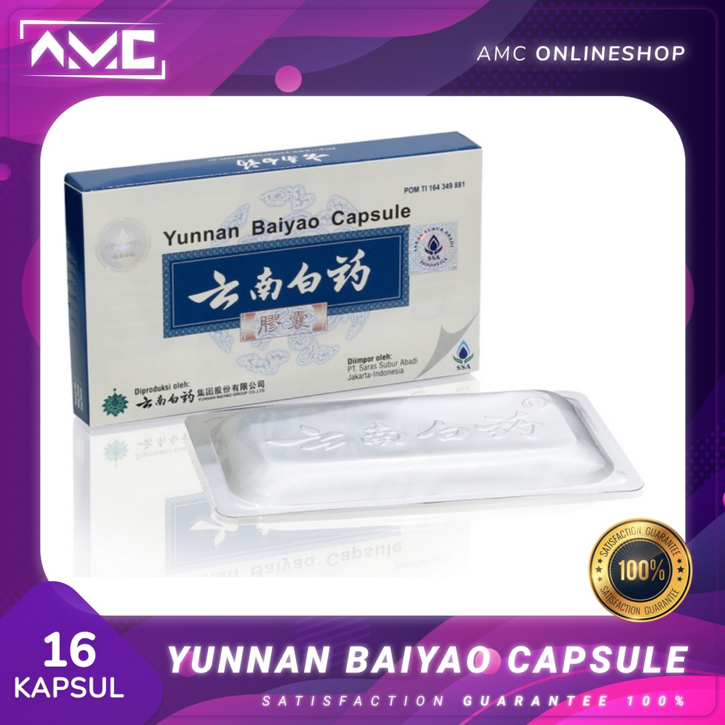 Yunnan Baiyao Capsule Original ssa