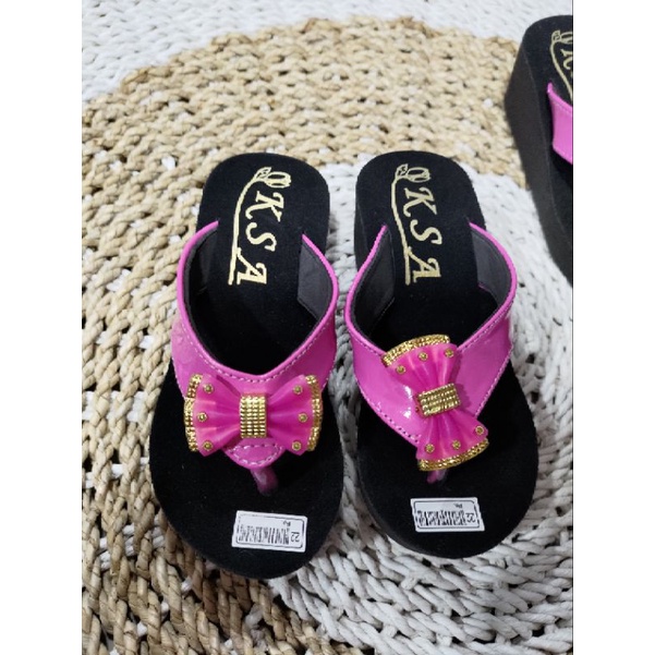 Sandal Wedges Seleper Spon Anak