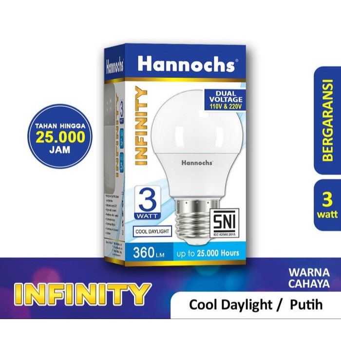 Hannochs Infinity 3W 5W 8W 10W 12W 15W White