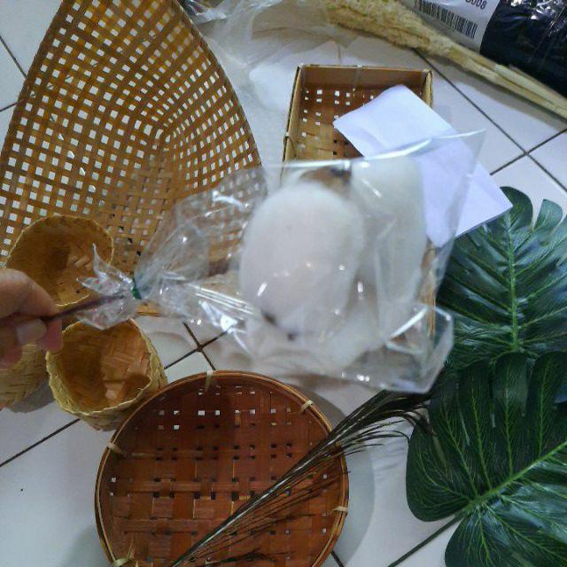 (np10) Nampan Pp Premium S 30x21x4 Nampan Makanan Penadah Gelas Penadah Bambu Nampan Bambu Anyaman