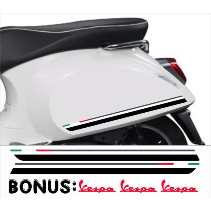 striping vespa sprint / custom sticker