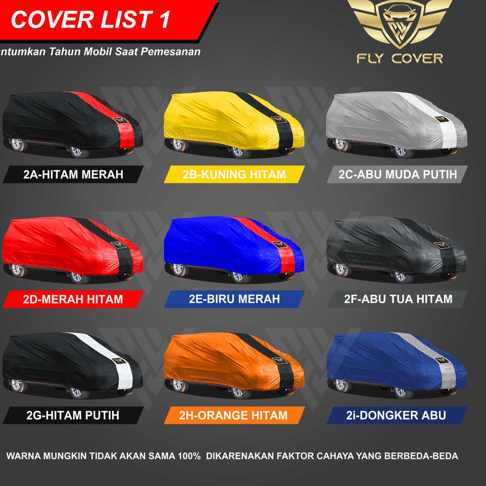 [KODE ZBMUB] Body Cover Mobil INNOVA LAMA / Sarung INOVA 2004 2005 2006 2007 2008 Mantel Tutup Selim