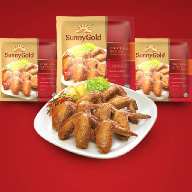 Jual Sayap Ayam Pedas Sunny Gold Spicy Chicken Wing Indonesia Shopee Indonesia