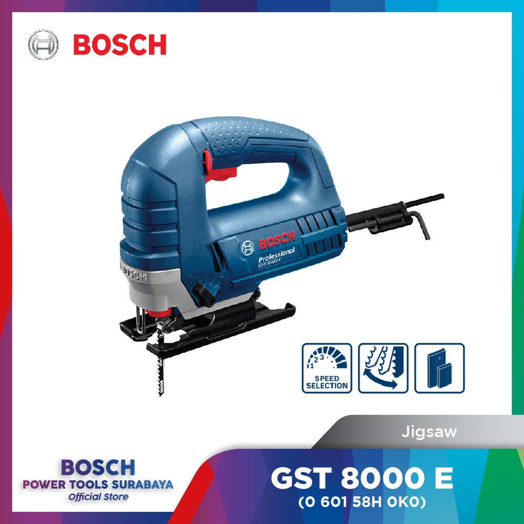 Jigsaw Bosch GST 8000 E Mesin Gergaji