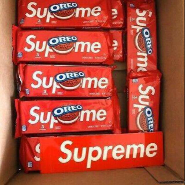 

Oreo Supreme Ready Kirim JKT!!