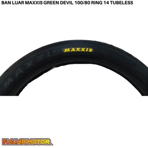 MAXXIS BAN LUAR TYPE DIAMOND VICTRA GREEN DEVIL MA-G1 100/80-14 TUBELESS
