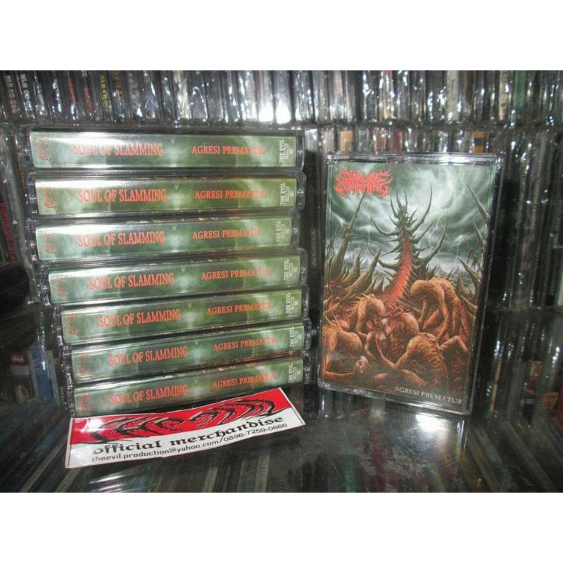 SOUL OF SLAMMING - AGRESI PREMATURE CASSETTE ALBUM