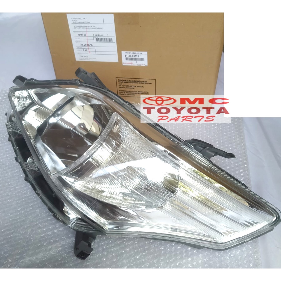 Lampu Depan / Head Lamp Kiri Kijang Innova Grand 81170-0K520