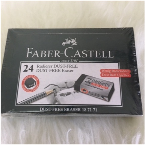 

Penghapus Hitam Faber Castell 187171 (24 Pc)