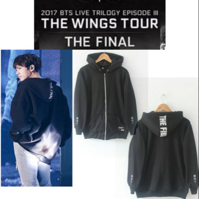 BTS FINAL TOUR HOODIE / JAKET BTS