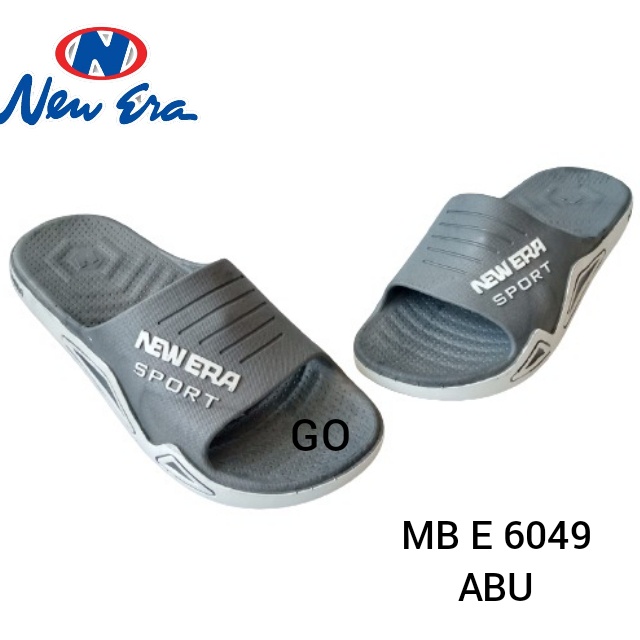 gof NEW ERA MB E 6049 Sandal Selop Pria Dewasa Sendal Karet Anti Slip Original