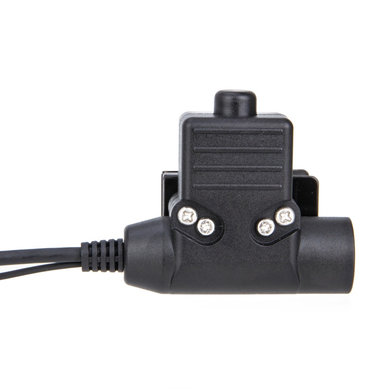 Vivi U94 Adapter Konektor Sistem PTT 2 Pin Plug to Talk Untuk Walkie Talkie TK 3107 / UV 5R / BF 888S / WLN KD C1