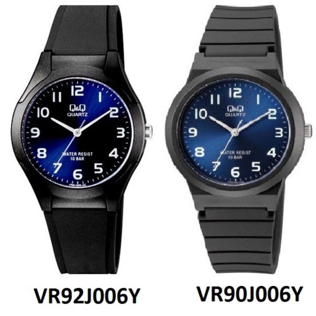 QQ Original VR92&amp;VR90 Jam Tangan Unisex - Dark Blue - Analog