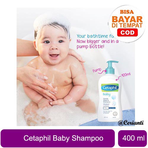 Cetaphil Baby Gentle Wash &amp; Shampoo 400 ml_Lynn Design