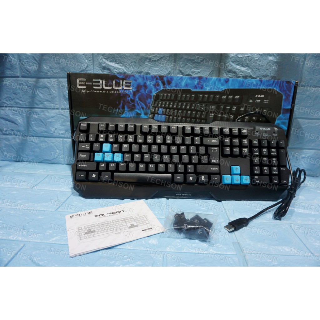 Keyboard E-Blue Polygon EKM075BK
