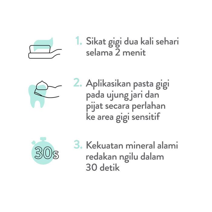 Odol | Pepsodent Sensitive Expert Pasta Gigi Whitening 100Gr - Twin Pack Kualitas Terbaik