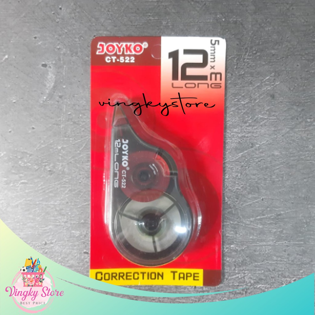 

Tipex Kertas / Correction Tape Joyko CT-522