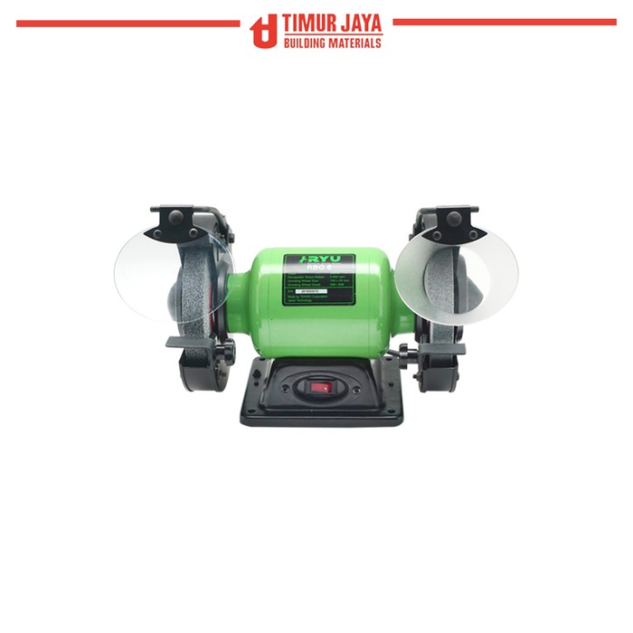 RYU Mesin Gerinda Gurinda Duduk Bench Grinder 6 inch