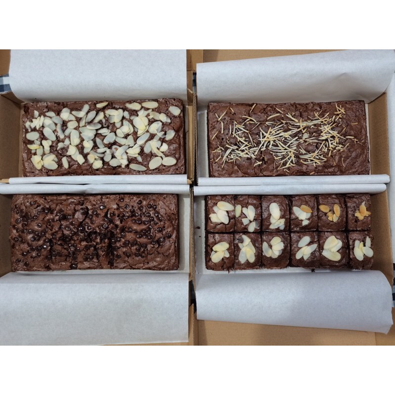 

Brownies Almond 10x20