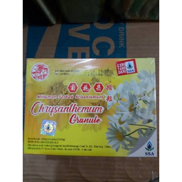 Minuman Serbuk Chrysanthemum GRANULE (10sachet)