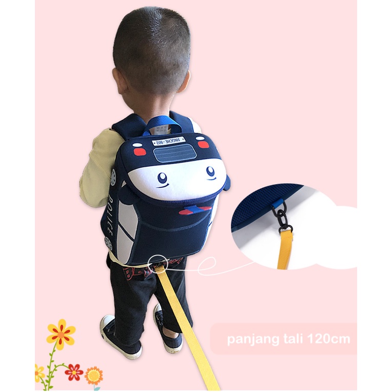 TAS RANSEL ANAK PAUD TRANSPORTATION/MOBIL TZBB6009