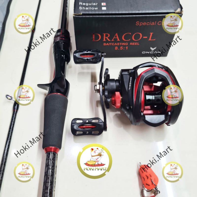 Joran SET ONCAK LYNX CAST + BC DRACO L BONUS SOFT FROG