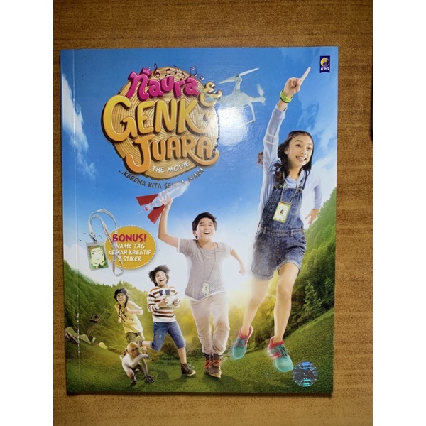 buku naura & genk juara the movie