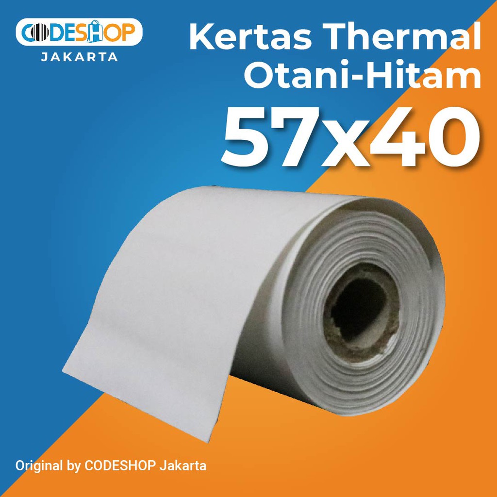 

Kertas Thermal Otani 57x40 Untuk Mobile Printer 58