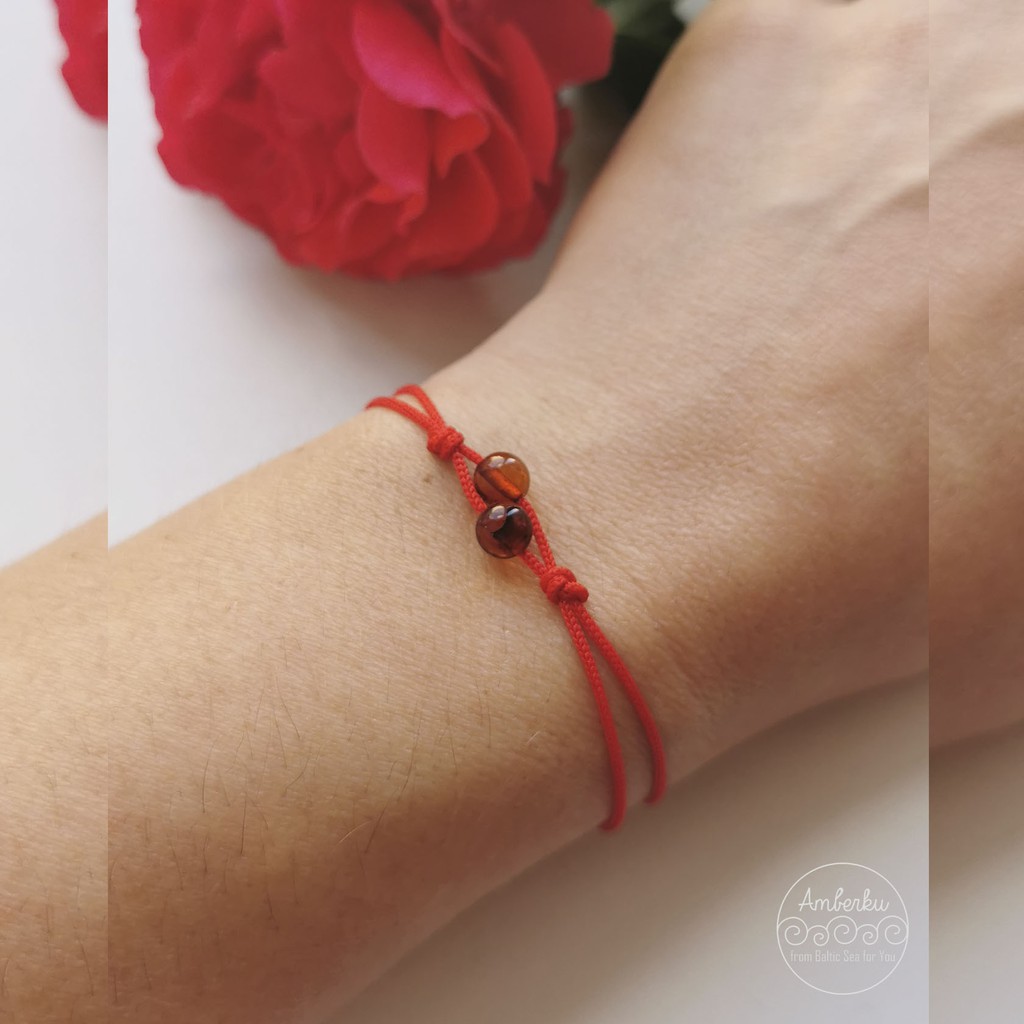 Gelang Tali Amber Baltic Dewasa GD99