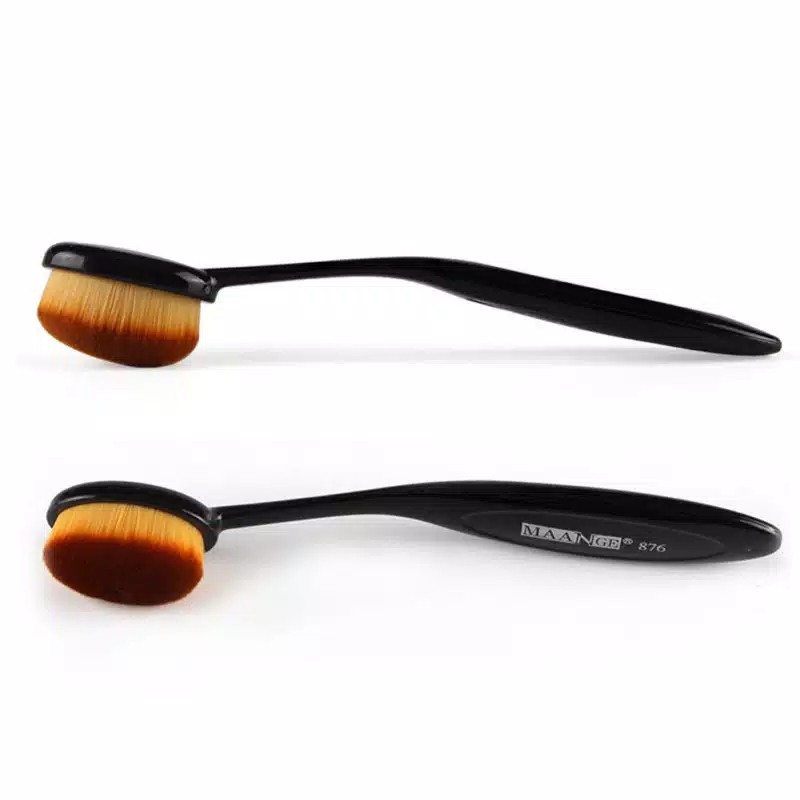 Oval Make Up Brush Maange Profesional Kuas Foundation High Quality