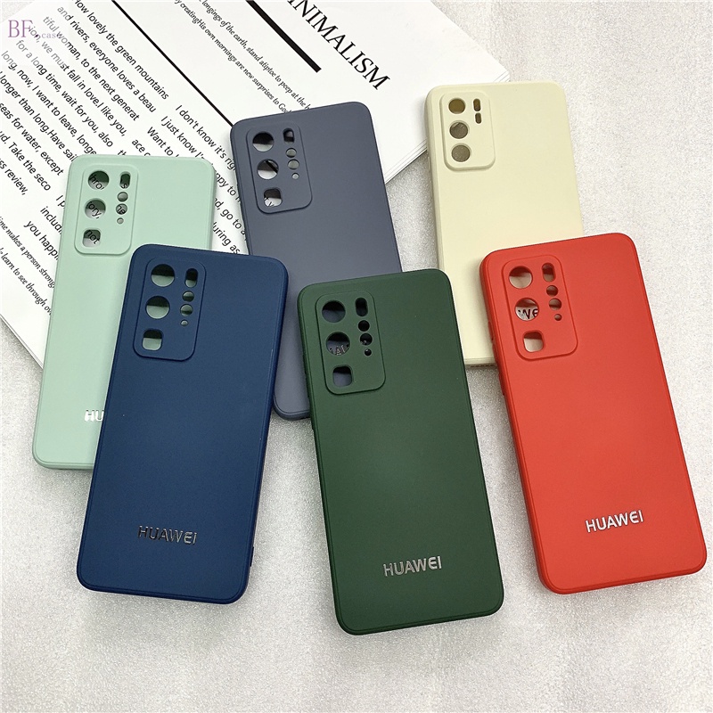 Casing Soft Case Silikon Untuk Huawei Mate20 Mate30 Mate40 Pro Y9 2019