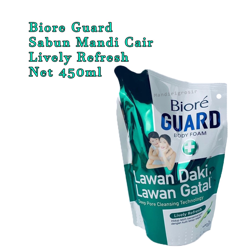 Biore Guard *Sabun mandi cair*Lively refresh *400ml