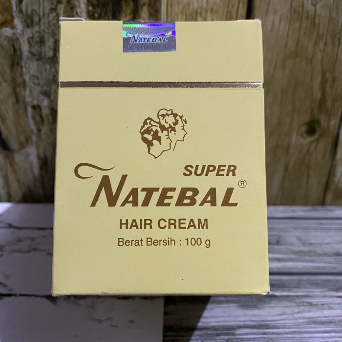 natebal hair cream penghitam super