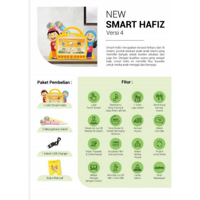 Tigaraksa Smart Hafiz Tablet Edukasi