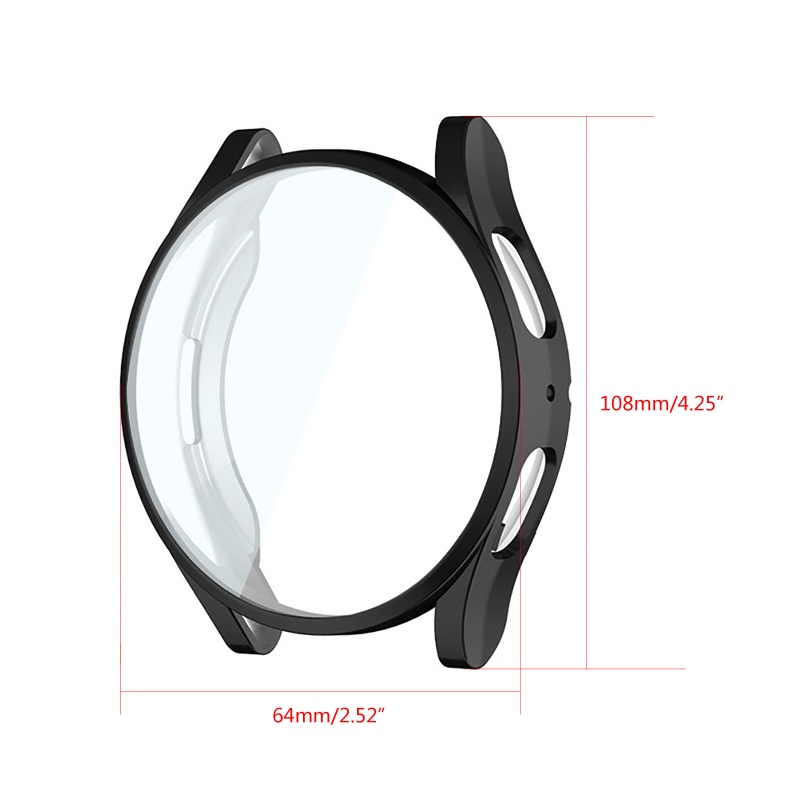 Btsg Pelindung Layar TPU Untuk Case Kompatibel Untuk Galaxywatch5 40mm/44mm Cover Penutup Pelindung Tahan Gores Bum