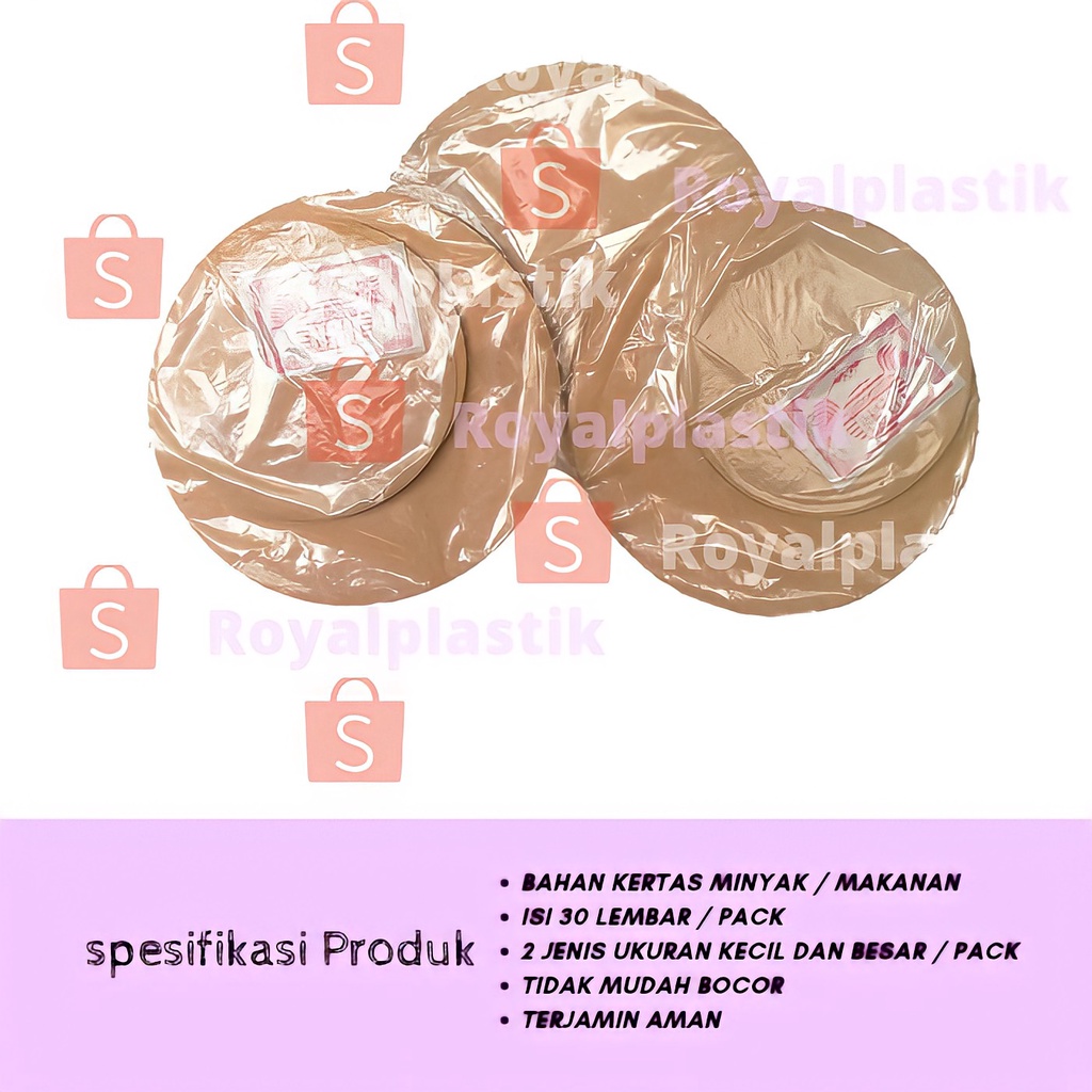

Samir Kertas Minyak Warna Coklat Berbentuk Bulat Terjangkau Dan Terjamin